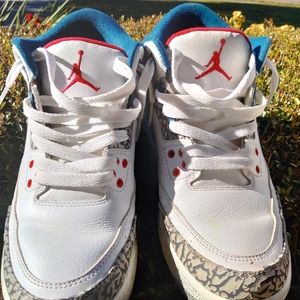 Cement Blue Jordan Retro 3